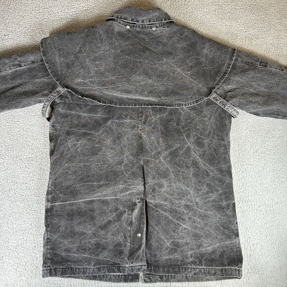 The Australian Outback Collection Western Oilcloth Duster Jacket Coat Men XL USA - Picture 9 of 13